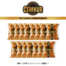 Cemkur Kuruyemiş Soslu Mısır 150 gr  x 15