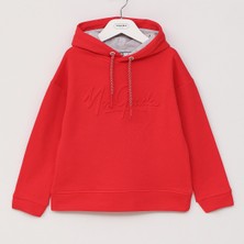 Wanex Erkek Çocuk Uzun Kol Sweatshirt - 16602 - Kırmızı
