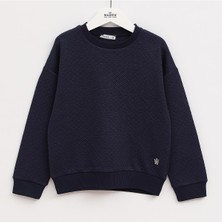 Wanex Erkek Çocuk Uzun Kol Sweat - 16107 - Lacivert