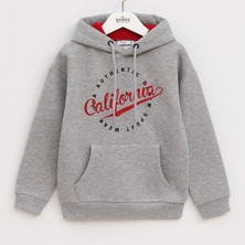 Wanex Erkek Çocuk Şardonlu Uzun Kol Sweatshirt - 16173 - Melanj