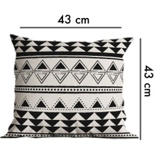 Belle Benoit 6'lı Çift Tarafı Dijital Baskılı Hediyelik, Dekoratif, Koltuk Yastık Kılıfı, Kırlent Kılıfı Seti