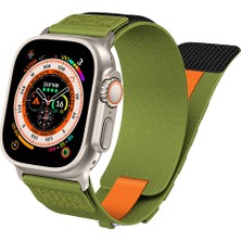 Apple Watch 7 45MM Zore Krd-99 Hasır Kordon