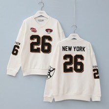 Wanex Erkek Çocuk Uzun Kol Şardonlu Sweat - 16251 - Vanilya