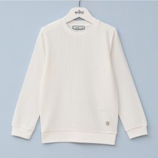 Wanex Erkek Çocuk Uzun Kol Sweat - 15875 - Vanilya