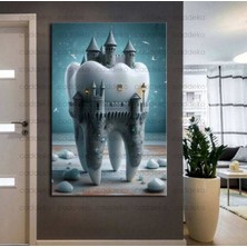 Caddeko Ağız ve Diş Polikliniği, Dişçi Tabloları Dekoratif Diş, Dekoratif Dişçi, Dişçi Dekorasyonu DSC337