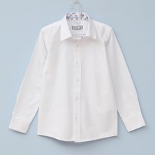 Wanex Erkek Çocuk Uzun Kol Gömlek - 15156-1 - Beyaz