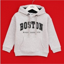 Wanex Erkek Çocuk Şardonlu Uzun Kol Sweatshirt - 16691 - Siyah