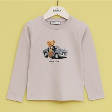 Wanex Erkek Çocuk Uzun Kol Sweat - 16623 - Sarı