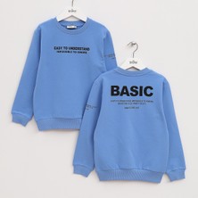 Wanex Erkek Çocuk Şardonlu Uzun Kol Sweat - 16207 - Haki