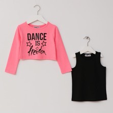 Wanex Kız Çocuk 2 Li Takım - 21820 - Neon Pembe