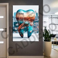 Caddeko Ağız ve Diş Polikliniği, Dişçi Tabloları Dekoratif Diş, Dekoratif Dişçi, Dişçi Dekorasyonu DSC286