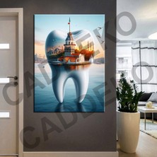 Caddeko Ağız ve Diş Polikliniği, Dişçi Tabloları Dekoratif Diş, Dekoratif Dişçi, Dişçi Dekorasyonu DSC285
