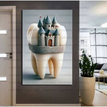 Caddeko Ağız ve Diş Polikliniği, Dişçi Tabloları Dekoratif Diş, Dekoratif Dişçi, Dişçi Dekorasyonu DSC357