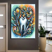 Caddeko Ağız ve Diş Polikliniği, Dişçi Tabloları Dekoratif Diş, Dekoratif Dişçi, Dişçi Dekorasyonu DSC221
