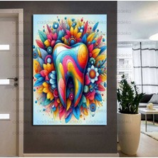 Caddeko Ağız ve Diş Polikliniği, Dişçi Tabloları Dekoratif Diş, Dekoratif Dişçi, Dişçi Dekorasyonu DSC309