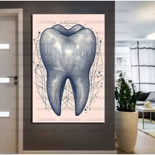 Caddeko Ağız ve Diş Polikliniği, Dişçi Tabloları Dekoratif Diş, Dekoratif Dişçi, Dişçi Dekorasyonu DSC323