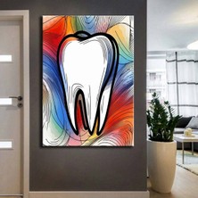 Caddeko Ağız ve Diş Polikliniği, Dişçi Tabloları Dekoratif Diş, Dekoratif Dişçi, Dişçi Dekorasyonu DSC213