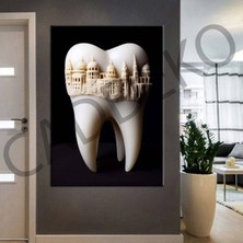 Caddeko Ağız ve Diş Polikliniği, Dişçi Tabloları Dekoratif Diş, Dekoratif Dişçi, Dişçi Dekorasyonu DSC274