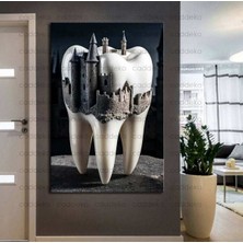 Caddeko Ağız ve Diş Polikliniği, Dişçi Tabloları Dekoratif Diş, Dekoratif Dişçi, Dişçi Dekorasyonu DSC304