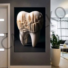 Caddeko Ağız ve Diş Polikliniği, Dişçi Tabloları Dekoratif Diş, Dekoratif Dişçi, Dişçi Dekorasyonu DSC259