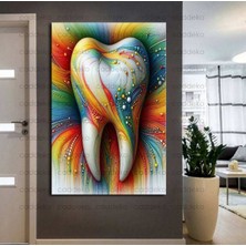 Caddeko Ağız ve Diş Polikliniği, Dişçi Tabloları Dekoratif Diş, Dekoratif Dişçi, Dişçi Dekorasyonu DSC317