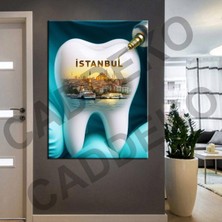 Caddeko Ağız ve Diş Polikliniği, Dişçi Tabloları Dekoratif Diş, Dekoratif Dişçi, Dişçi Dekorasyonu DSC291