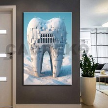Caddeko Ağız ve Diş Polikliniği, Dişçi Tabloları Dekoratif Diş, Dekoratif Dişçi, Dişçi Dekorasyonu DSC240