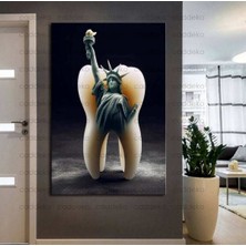 Caddeko Ağız ve Diş Polikliniği, Dişçi Tabloları Dekoratif Diş, Dekoratif Dişçi, Dişçi Dekorasyonu DSC316