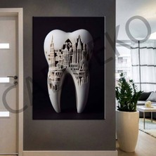 Caddeko Ağız ve Diş Polikliniği, Dişçi Tabloları Dekoratif Diş, Dekoratif Dişçi, Dişçi Dekorasyonu DSC278