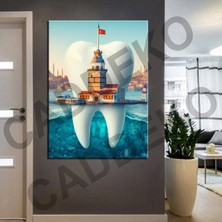 Caddeko Ağız ve Diş Polikliniği, Dişçi Tabloları Dekoratif Diş, Dekoratif Dişçi, Dişçi Dekorasyonu DSC290