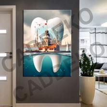 Caddeko Ağız ve Diş Polikliniği, Dişçi Tabloları Dekoratif Diş, Dekoratif Dişçi, Dişçi Dekorasyonu DSC299