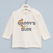 Wanex Erkek Çocuk Uzun Kol Sweat - 16695 - Vanilya