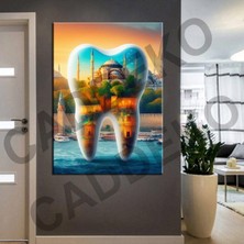 Caddeko Ağız ve Diş Polikliniği, Dişçi Tabloları Dekoratif Diş, Dekoratif Dişçi, Dişçi Dekorasyonu DSC287