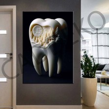 Caddeko Ağız ve Diş Polikliniği, Dişçi Tabloları Dekoratif Diş, Dekoratif Dişçi, Dişçi Dekorasyonu DSC268