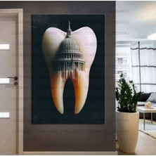 Caddeko Ağız ve Diş Polikliniği, Dişçi Tabloları Dekoratif Diş, Dekoratif Dişçi, Dişçi Dekorasyonu DSC315
