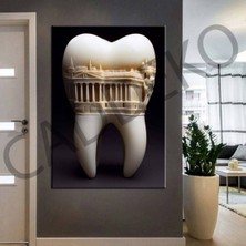 Caddeko Ağız ve Diş Polikliniği, Dişçi Tabloları Dekoratif Diş, Dekoratif Dişçi, Dişçi Dekorasyonu DSC277