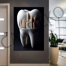 Caddeko Ağız ve Diş Polikliniği, Dişçi Tabloları Dekoratif Diş, Dekoratif Dişçi, Dişçi Dekorasyonu DSC270