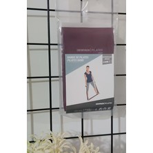 Decathlon Domyos Pilates Bandı - 3 kg - Orta Seviye - Kauçuk - Bordo