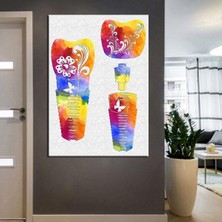 Caddeko Ağız ve Diş Sağlığı Polikliniği Tabloları Dekoratif Diş, Dekoratif Dişçi, Dişçi Dekorasyonu DSC-124