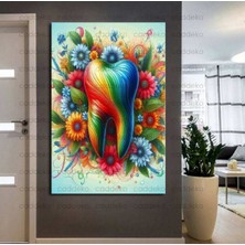 Caddeko Ağız ve Diş Polikliniği, Dişçi Tabloları Dekoratif Diş, Dekoratif Dişçi, Dişçi Dekorasyonu DSC326
