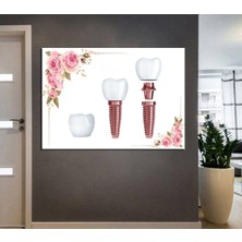 Caddeko Ağız ve Diş Sağlığı Polikliniği Tabloları Dekoratif Diş, Dekoratif Dişçi, Dişçi Dekorasyonu DSC-168