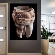 Caddeko Ağız ve Diş Sağlığı Polikliniği Tabloları Dekoratif Diş, Dekoratif Dişçi, Dişçi Dekorasyonu Dsc-17