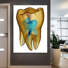 Caddeko Ağız ve Diş Sağlığı Polikliniği Tabloları Dekoratif Diş, Dekoratif Dişçi, Dişçi Dekorasyonu DSC-133