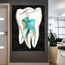 Caddeko Ağız ve Diş Sağlığı Polikliniği Tabloları Dekoratif Diş, Dekoratif Dişçi, Dişçi Dekorasyonu DSC-143