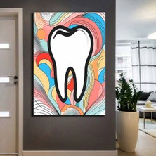 Caddeko Ağız ve Diş Polikliniği, Dişçi Tabloları Dekoratif Diş, Dekoratif Dişçi, Dişçi Dekorasyonu DSC222