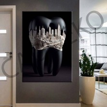 Caddeko Ağız ve Diş Polikliniği, Dişçi Tabloları Dekoratif Diş, Dekoratif Dişçi, Dişçi Dekorasyonu DSC276