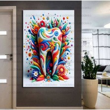 Caddeko Ağız ve Diş Polikliniği, Dişçi Tabloları Dekoratif Diş, Dekoratif Dişçi, Dişçi Dekorasyonu DSC312