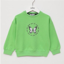 Wanex Kız Çocuk Uzun Kol Sweat - 32406 - Pembe