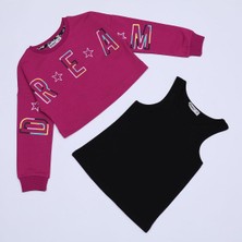 Wanex Kız Çocuk 2 Li Takım - 21638 - Fuşya