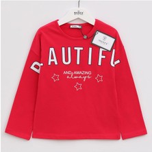 Wanex Kız Çocuk Sweat - 31519 - Bej